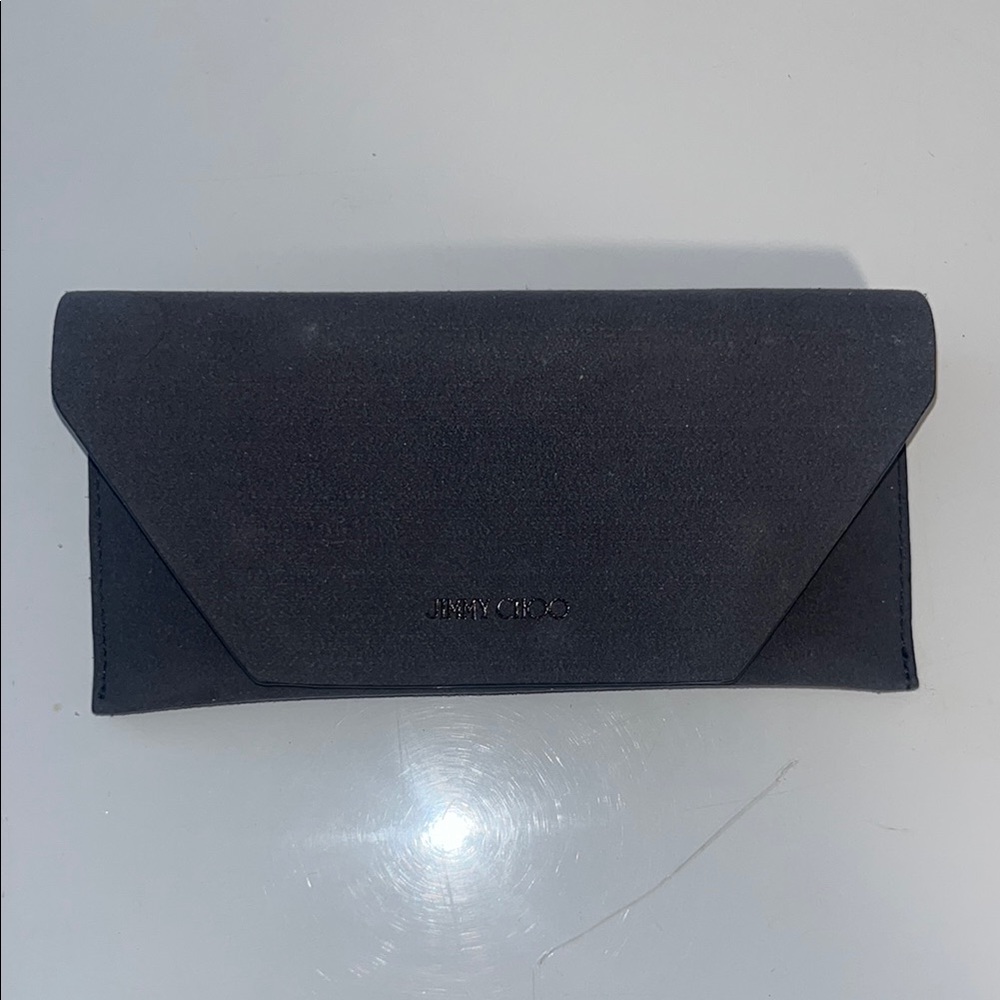 Jimmy Choo Grey Glasses Case - Picture 1 of 3
